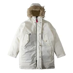NWT! Element‎ Men's Victoria Parka Big&Tall Jacket BONE WHITE MEDIUM